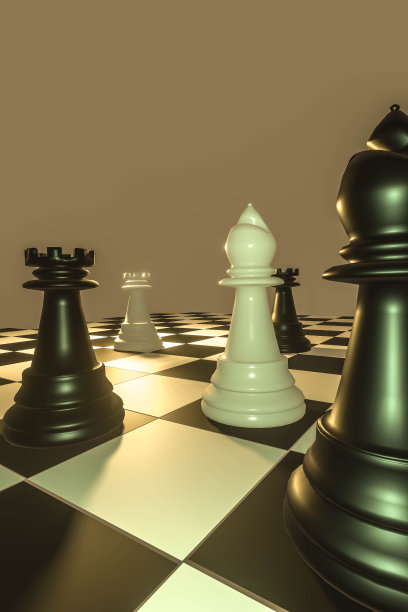 3D渲染描绘了一个熙熙攘攘的场景图片下载