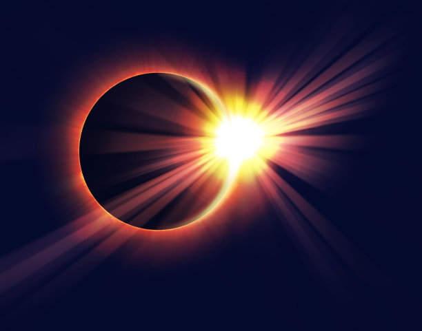 日食（本图片由NASA提供）图片下载