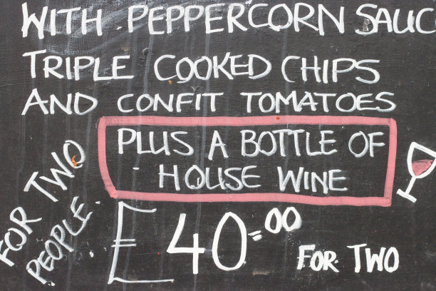 英国肯特郡古德赫斯特的酒吧菜单图片下载