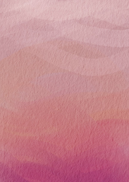 浪漫的粉红色笔触在纸上水彩背景插图装饰情人节和浪漫的概念。图片下载