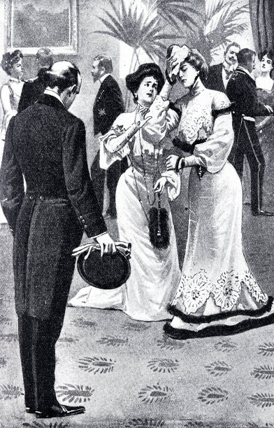 一个女人在晚宴上感觉不好图片下载