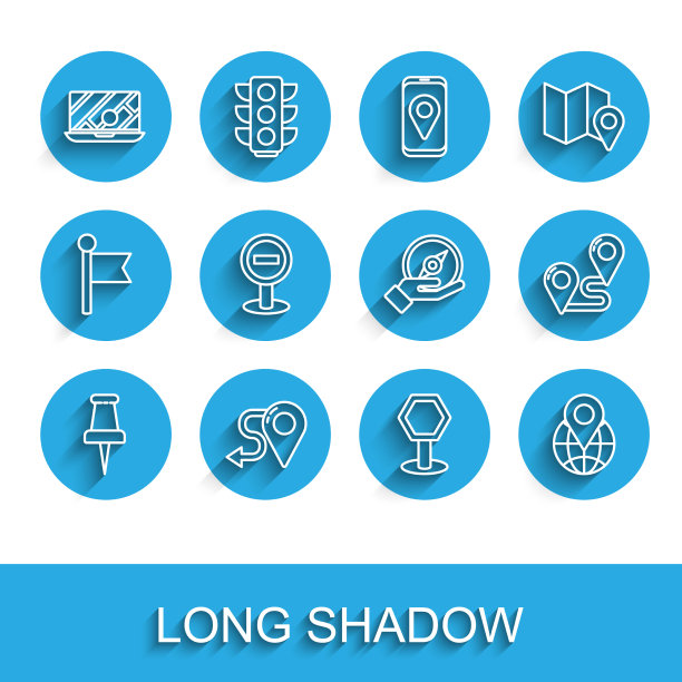 设置线路推针路线位置城市地图图片下载