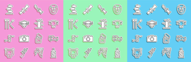 设置线喷雾器，防止公路车辆上的昆虫图片下载