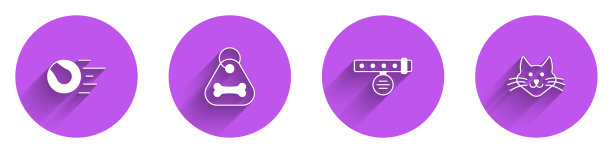 设置宠物玩具球狗项圈与骨项圈图片下载