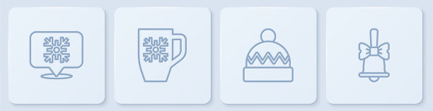 设行雪花语泡泡冬帽图片下载