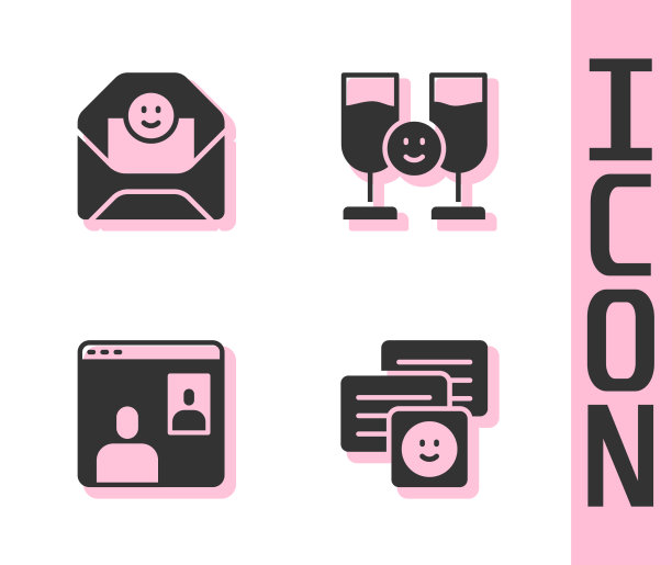 在笔记本电脑信封上设置聊天信息图片下载