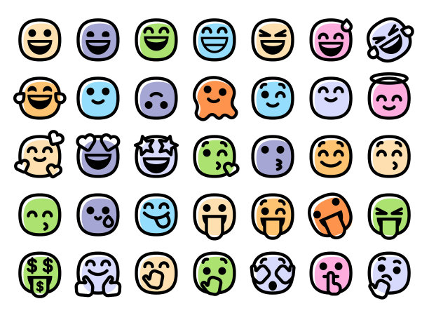 表情线艺术收藏图片下载