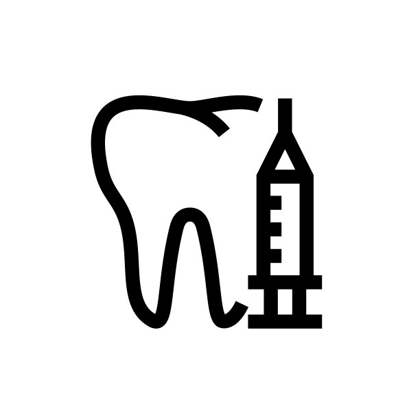 牙齿抗生素线图标，设计，像素完美，可编辑笔画。标志、标志、符号。采购产品牙齿清洁，医生，手术，牙科，健康，牙医，护理，种植。图片下载