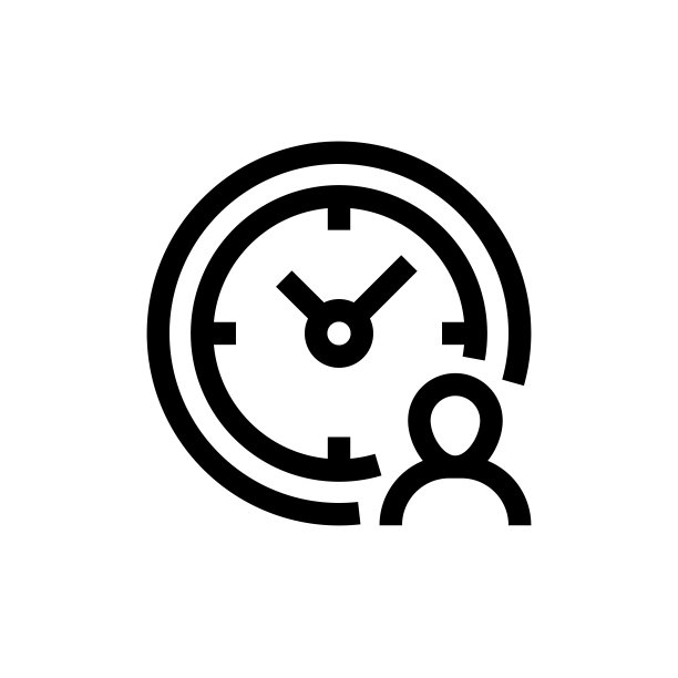 时间预期线图标，设计，像素完美，可编辑笔触。标志、标志、符号。图片下载