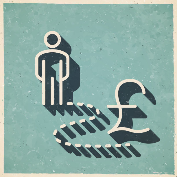 有人来了。图标复古复古风格-旧纹理纸图片下载