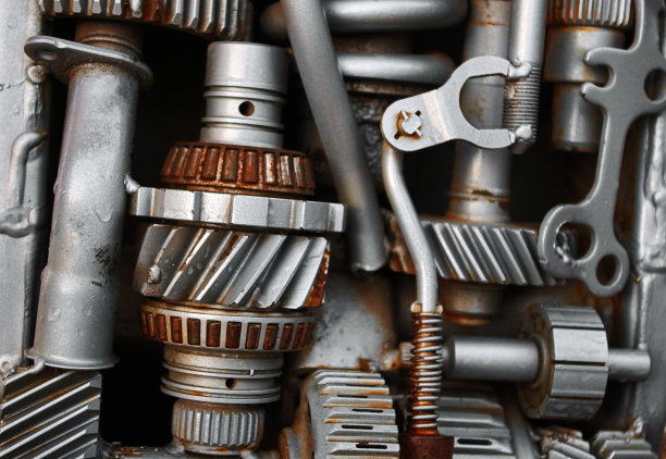 齿轮及机构背景图片下载