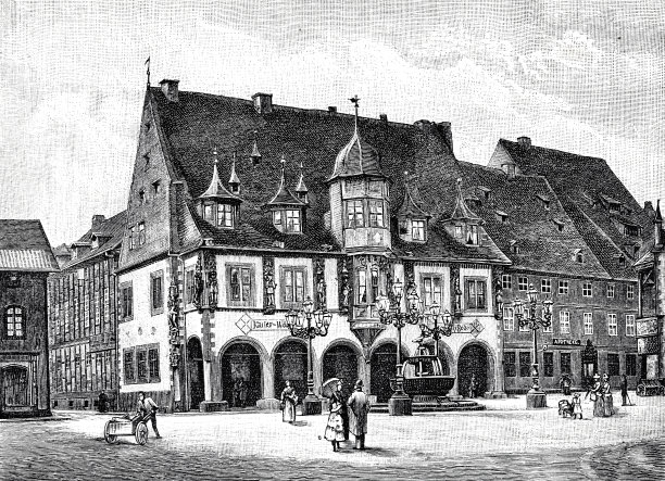 戈斯拉，德国，开本德堂图片下载