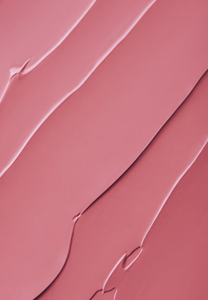 光滑的涂抹纹理粉红色的口红或油漆背景图片下载