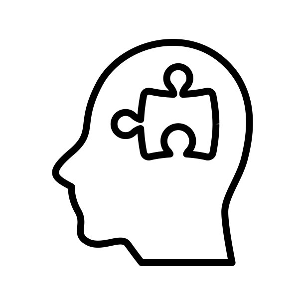精神病学创意思维图标图片下载