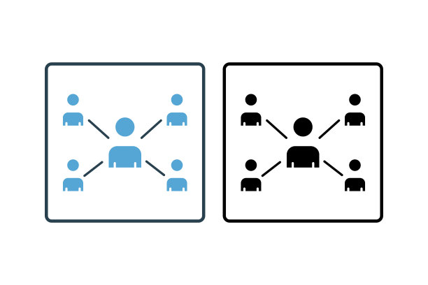 会员图标。与搜索引擎优化相关的图标。适用于网站设计，应用程序，用户界面。固体图标样式。简单的矢量设计可编辑图片下载