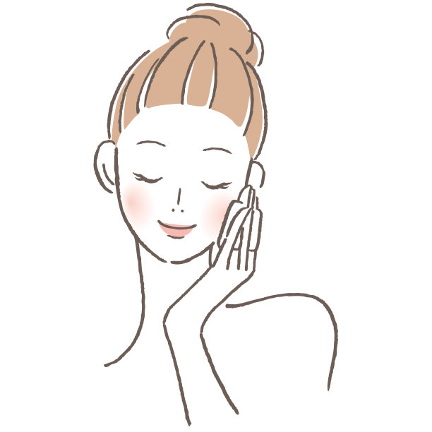 女性做皮肤护理图片下载