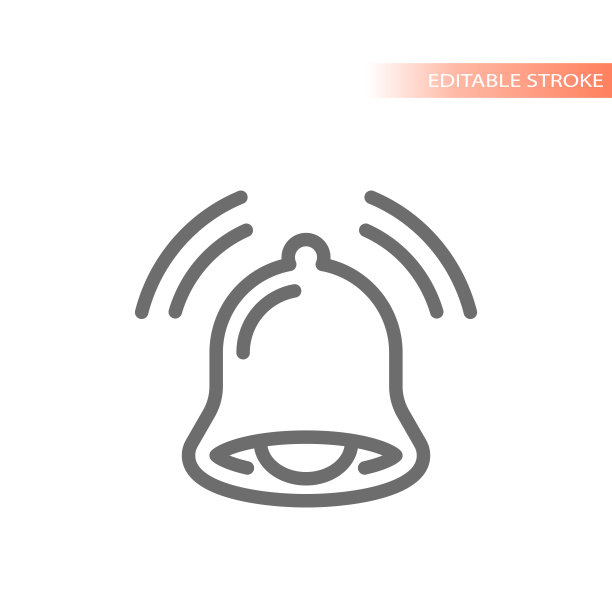 铃声通知线图标集图片下载