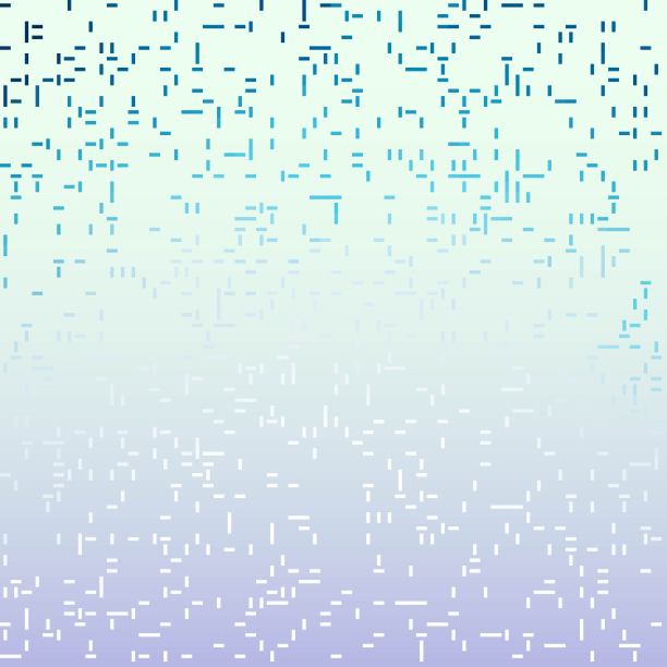 蓝色抽象对角线条纹瓷砖马赛克图案背景-可重复的图形图片下载