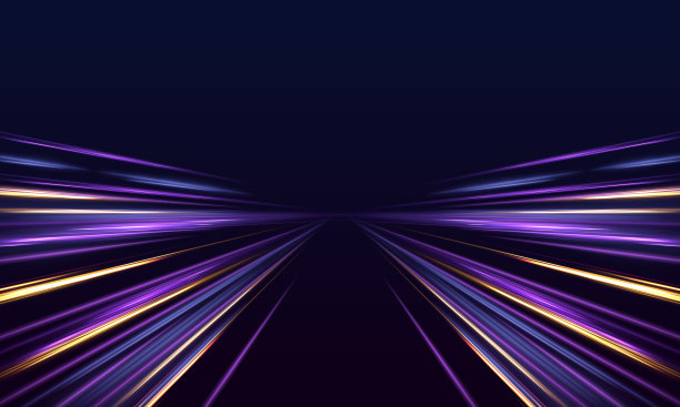 全景高速技术概念，光抽象背景。图片下载