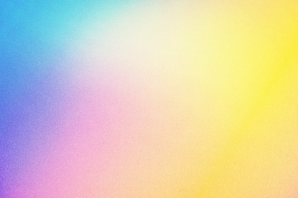 浅蓝色，紫色，粉红色，桃色，米色，黄色，柠檬抽象背景。颜色渐变模糊。颗粒噪声。彩虹光谱粉彩。图片下载