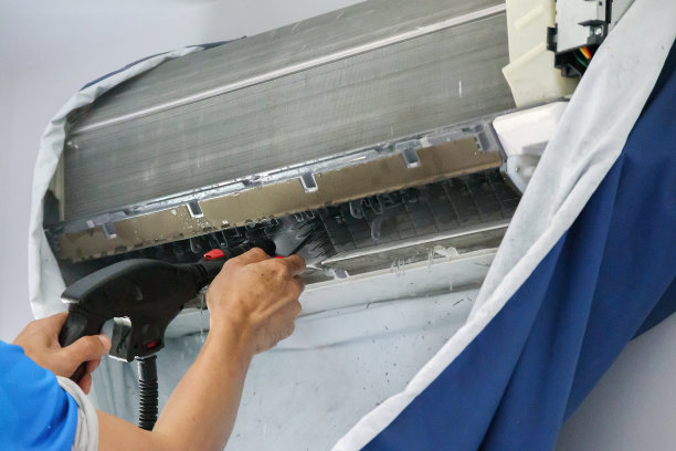 空调喷淋清洁服务图片下载