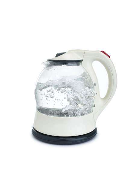 在玻璃水壶里烧水图片下载