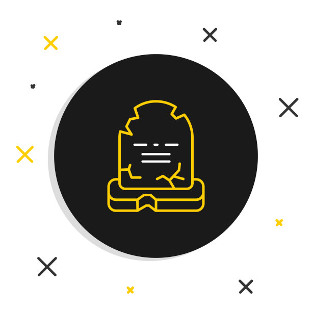 写有RIP的墓碑图标图片下载