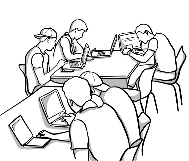 大学团体研究图片下载