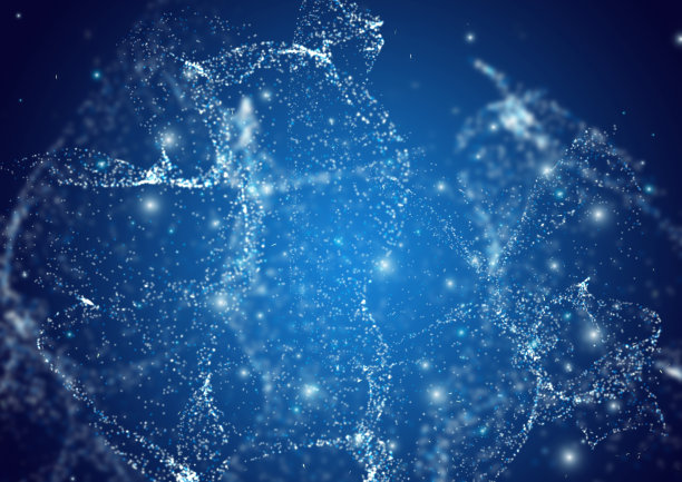 光粒子的数字纹理背景图片下载