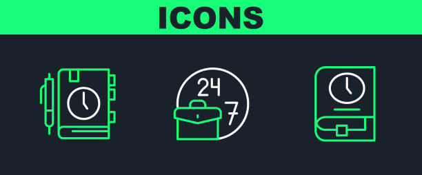 为书、日、纸、记事本等设定上线时间图片下载