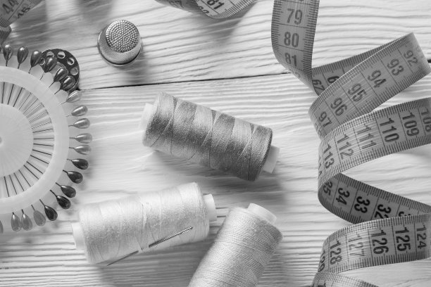 黑白针线包。筒管线程,图片下载