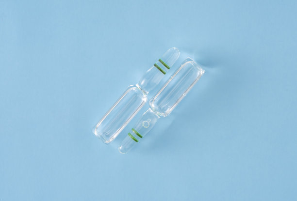 蓝色背景的疫苗图片下载