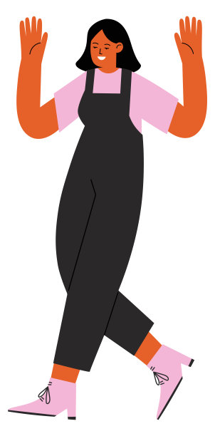 快乐的舞女。快乐的人庆祝图片下载