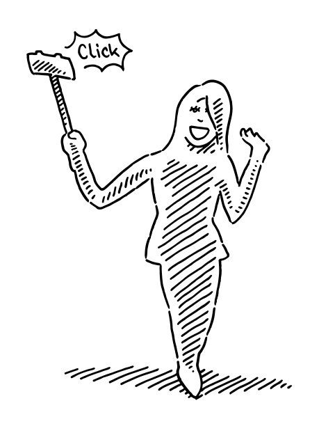 美丽的女士正在自拍图片下载