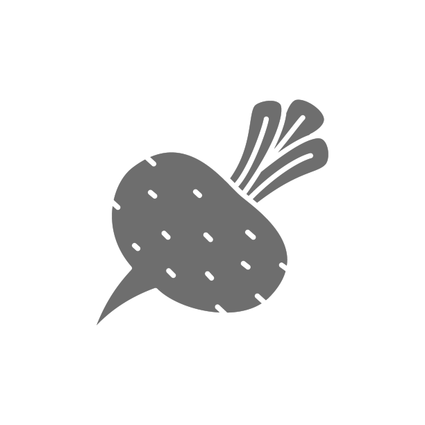 甜菜根蔬菜灰色图标孤立上图片下载