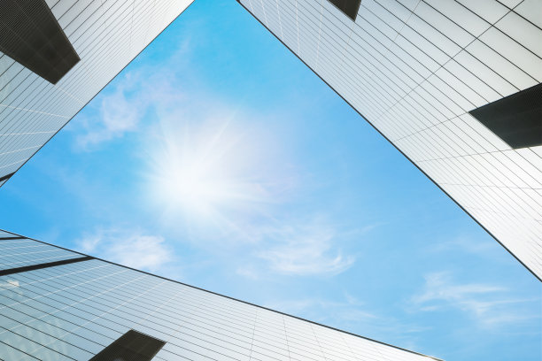 铝立面的现代建筑图片下载