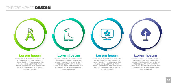 集园艺手工剪刀橡胶手套图片下载