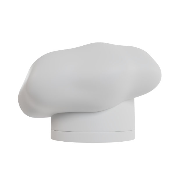 厨师长厨师长帽帽帽帽在白色背景元素孤立。厨师长厨师长帽帽帽帽在白色元素隔离。厨师帽子帽帽帽隔离元素3d渲染图片下载