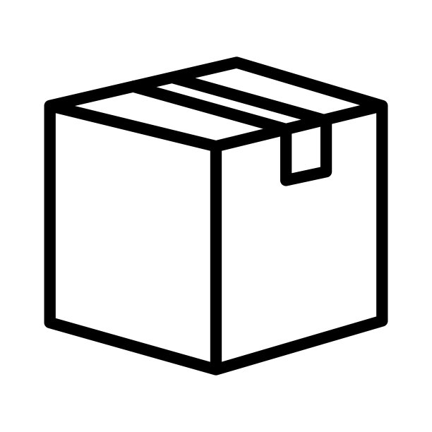 包线图标，轮廓符号矢量插图图片下载