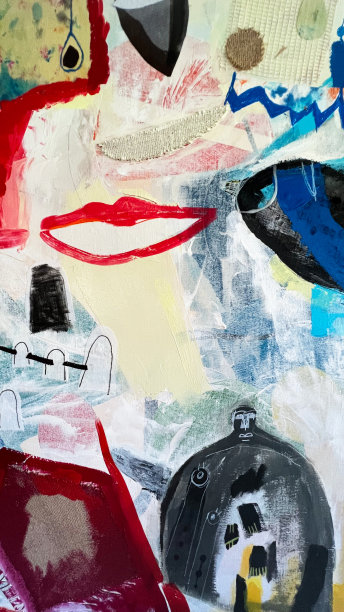 情感丙烯抽象图片下载