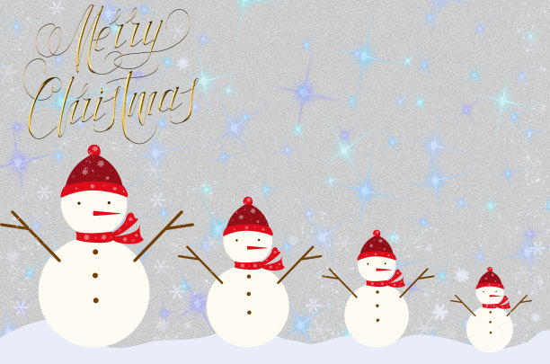 新年快乐，圣诞快乐!可以用作明信片，互联网横幅或传单。插图有文字的空间，复制的空间。图片下载