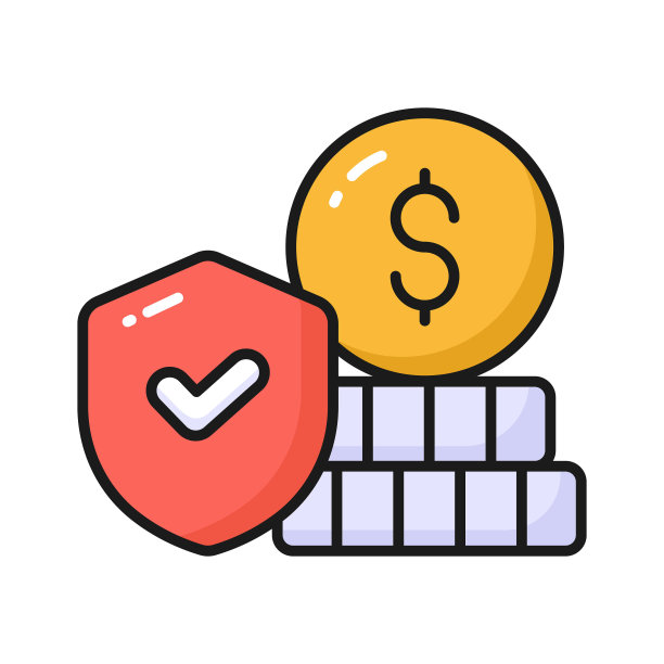 获取这个具有视觉吸引力的金融安全矢量图，随时可用的安全投资图标图片下载