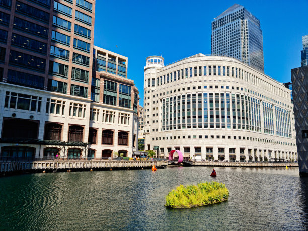 金丝雀码头，英国伦敦市中心，英国。图片下载