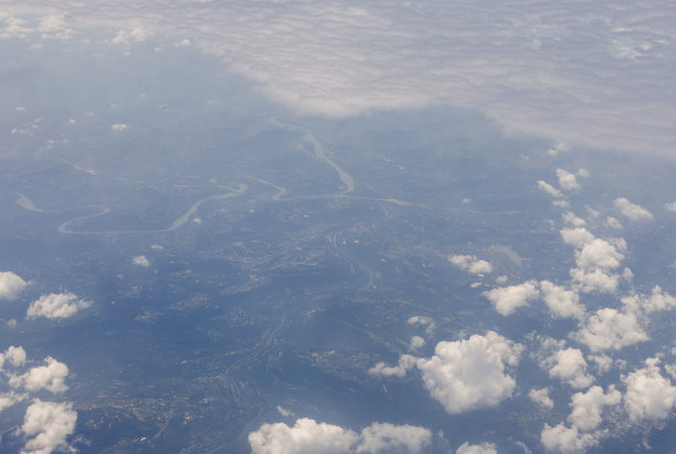 云和山的航空摄影图片下载