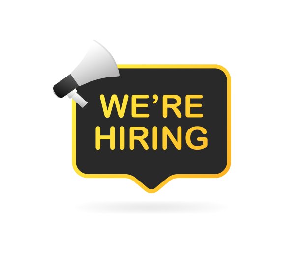 我们在招人。平面，颜色，求职，就业。矢量图图片下载