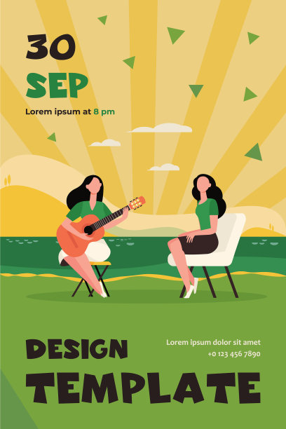 女性朋友在湖边放松图片下载