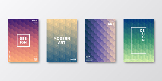 宣传册模板布局，封面设计，商业年度报告，传单，杂志图片下载