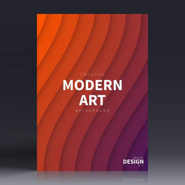 宣传册模板排版，红色封面设计，企业年报，传单，杂志图片下载