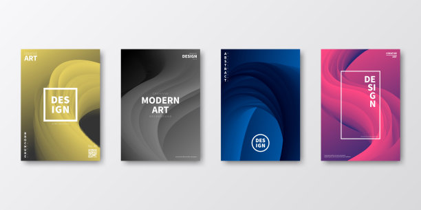 宣传册模板布局，封面设计，商业年度报告，传单，杂志图片下载