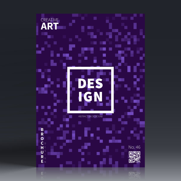 宣传册模板排版，紫色封面设计，企业年报，传单，杂志图片下载